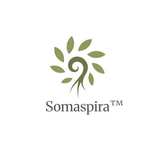 Somaspira - Goldenspiral Logo