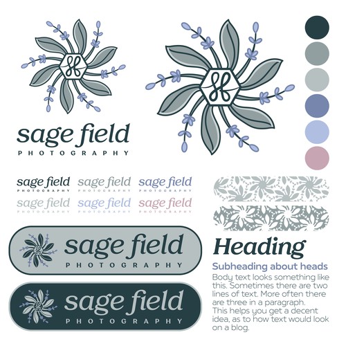 Sage Field Brand Identity Pack