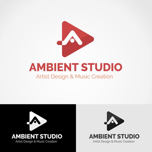 Simple and Professional Logo Ambient Studio