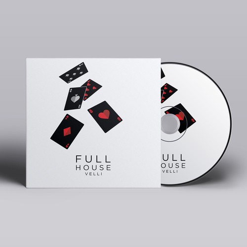 CD cover for hip hop artists new album Full House