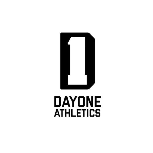 Simple design for athletics company.