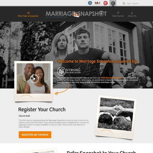 Marriage Snapshot Website