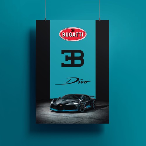 Bugatti Divo poster
