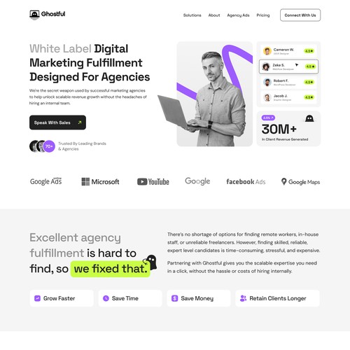 Digital Marketing Agency Website