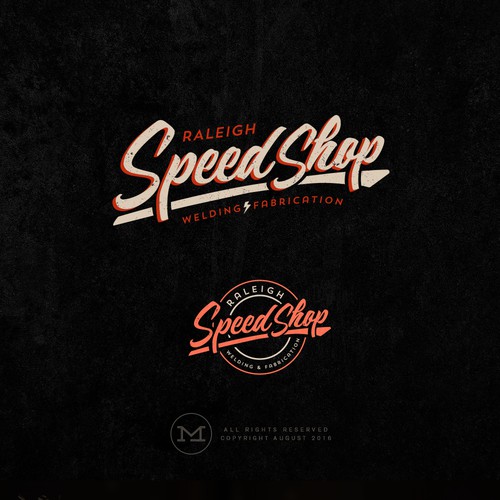 Logo Design for Raleigh Speed Shop