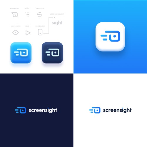 Minimal Logo for Screensight