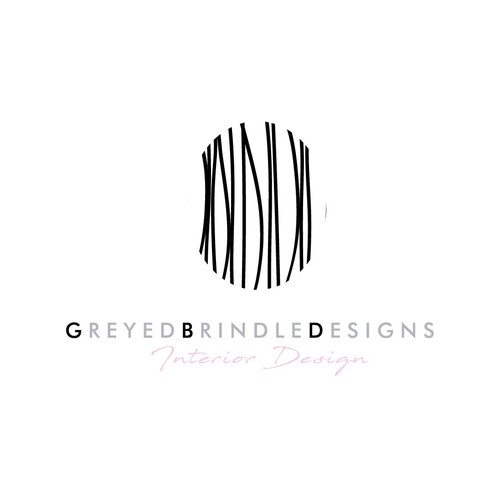 Greyed brindle design