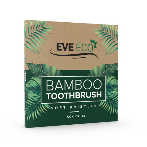 EveEco - Bamboo toothbrush Box Design