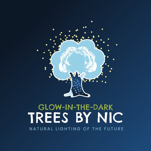 Glow-In-The-Dark Trees by Nic