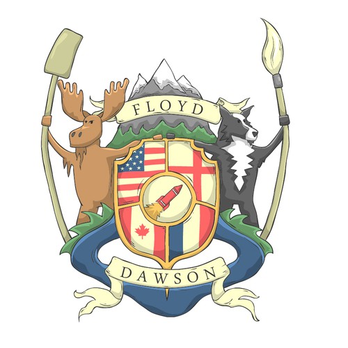 Floyd-Dawson family crest