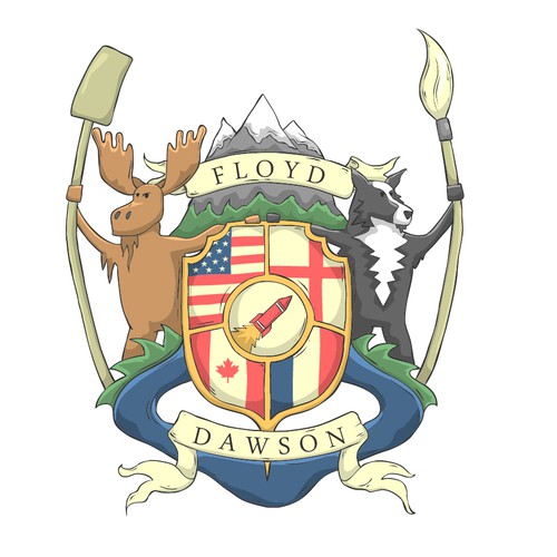 Floyd-Dawson family crest