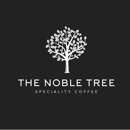 logo concept for Noble tree cofee