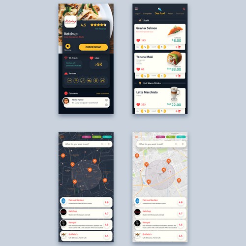 Food delivery application