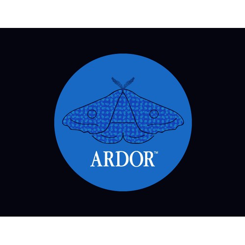 Logo design for Ardor - "Drawn Like a Moth to Light"