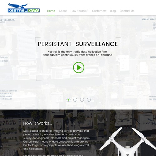 Aerial Data Collection Service Needs Everything, Starting with Website