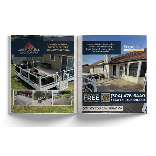 Two-Page Magazine Ad          