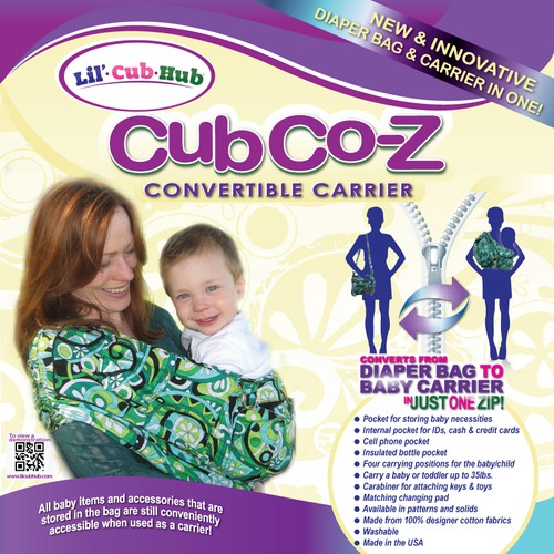 Help Lil' Cub Hub with a new packaging or label design