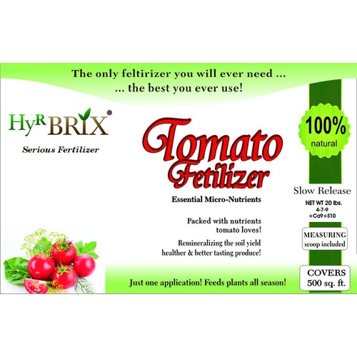 Create the next packaging or label design for HyR BRIX