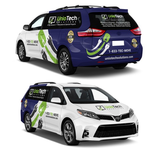 Unio Tech Solutions Car wrap