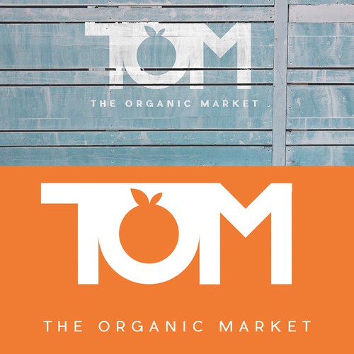 Logo Concept for TOM : the organic market
