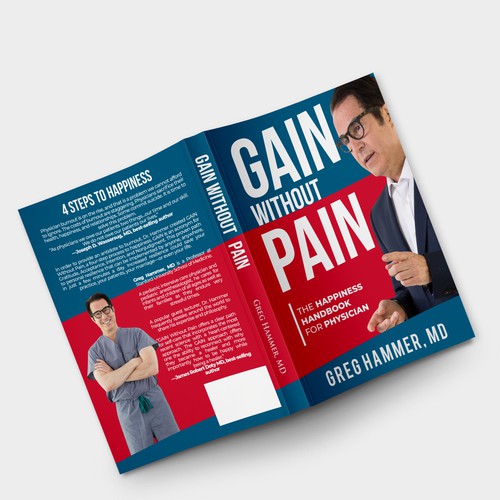 Gain without Pain, Modern & Eye Catching Book Cover
