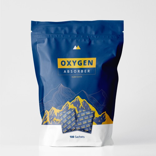 Modern Professional Pouch Bag Packaging Design