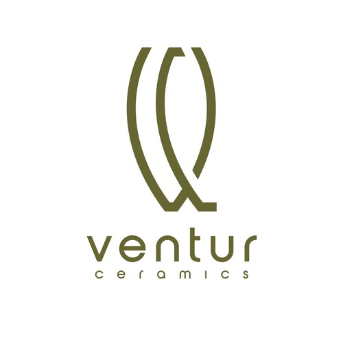 Unique logo Ventur Ceramics