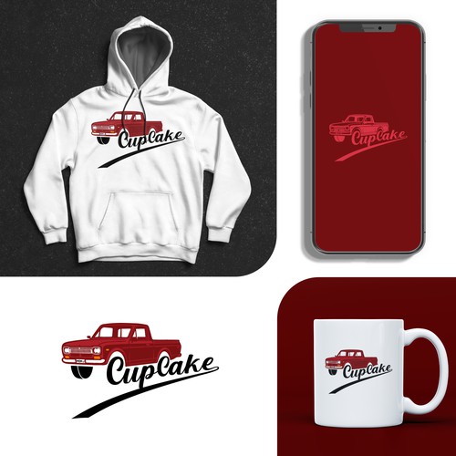 Bold logo for Family memorial car name`s Cupcake