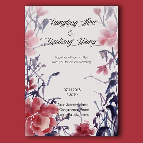 Wedding invitation