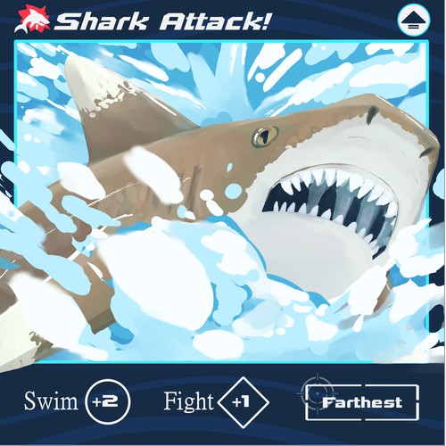 Shark Card Design