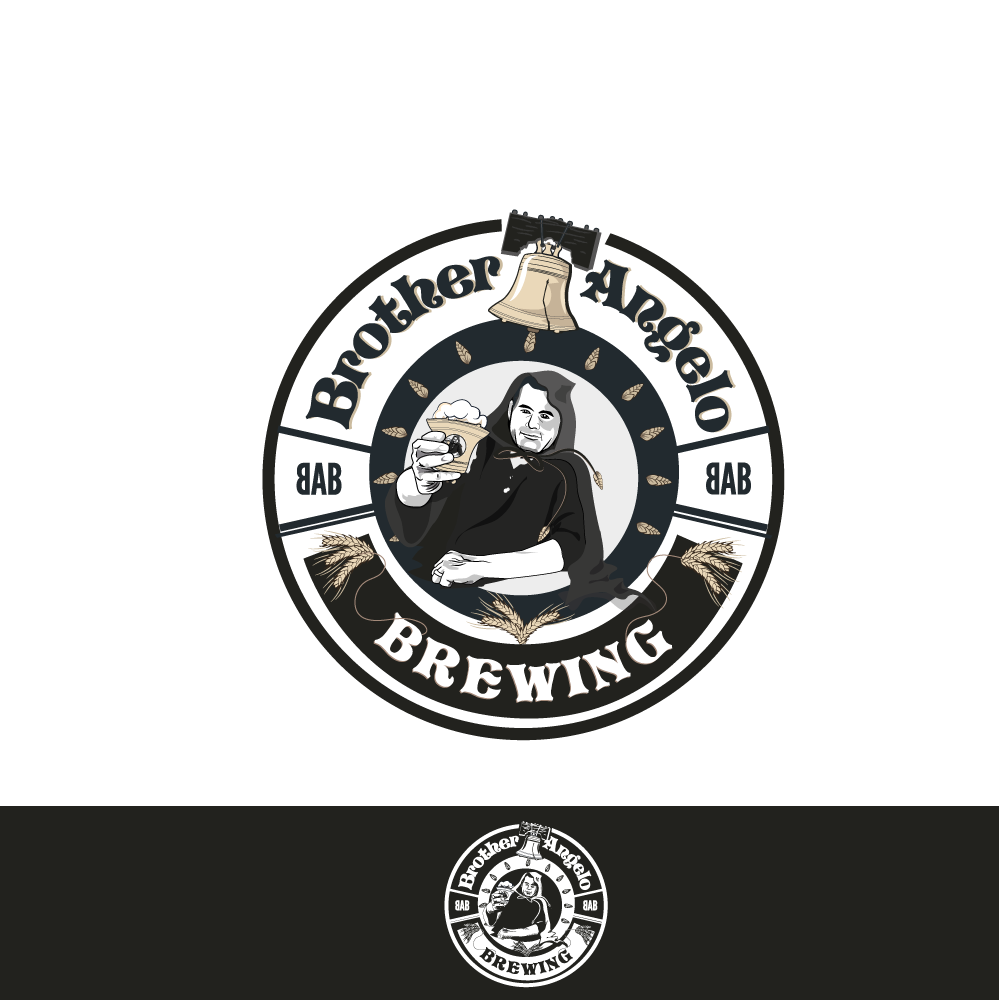 Create the next logo for Brother Angelo Brewing