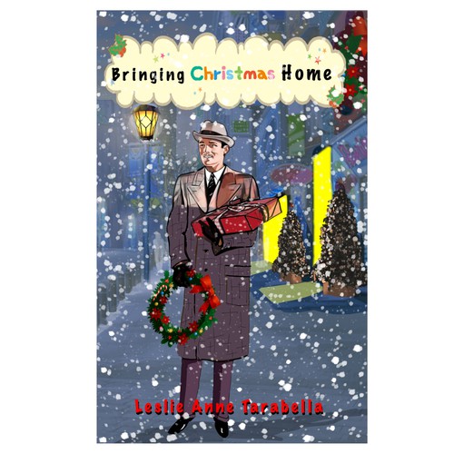 Christmas book cover