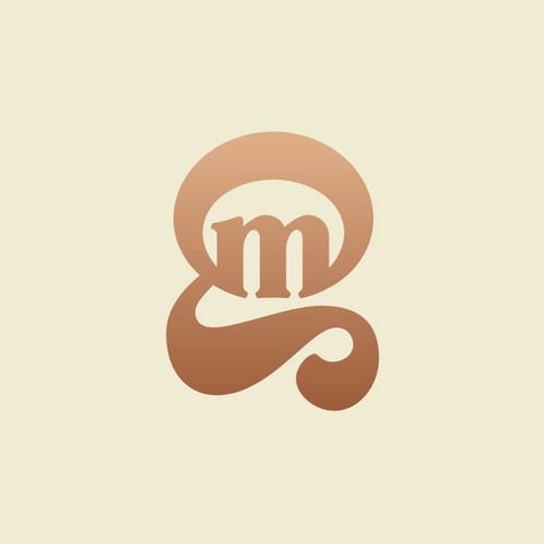 Letter mark G M