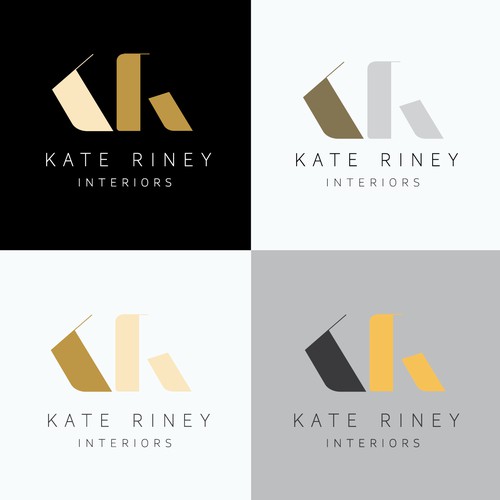 Logo concept for Kate Riney Interiors
