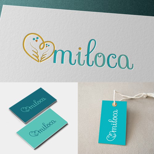 Create a brand logo for new baby delivery service