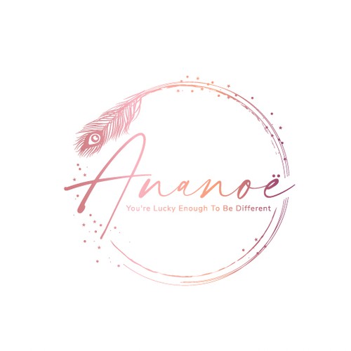 Bohemian logo for women clothing
