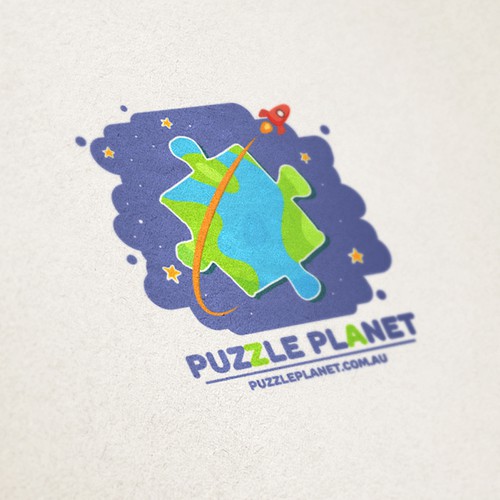 Logo concept for PuzzlePlanet