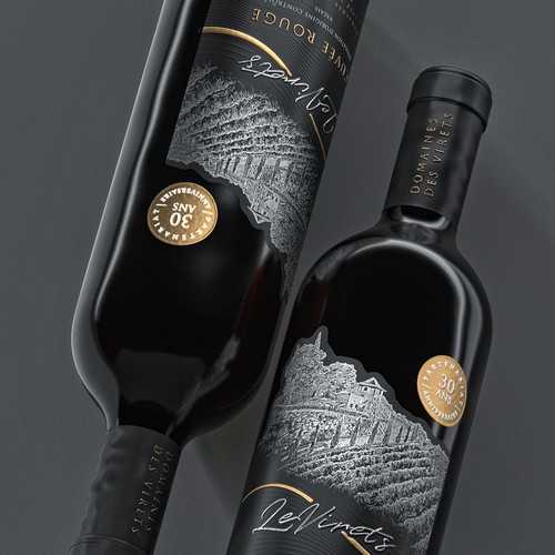 Swiss anniversary red wine