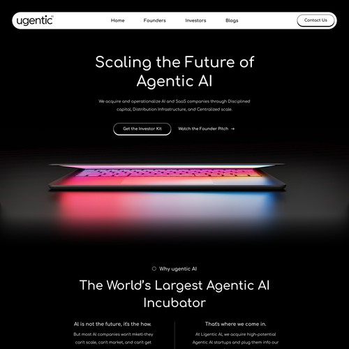 Home page design 