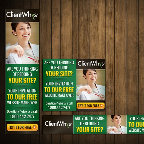 We need a high converting banner ad that drives trials.