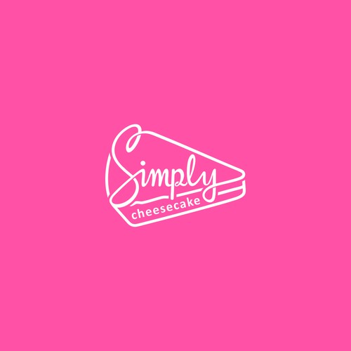 Logo Concept  for Local Cheesecake Dessert Shop