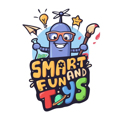 Smart and Fun Toys logo