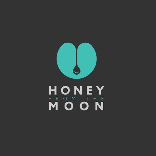 Logo concept for Honey From the Moon