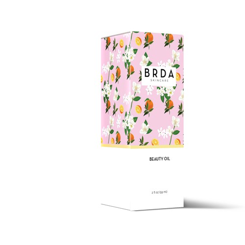Floral package design