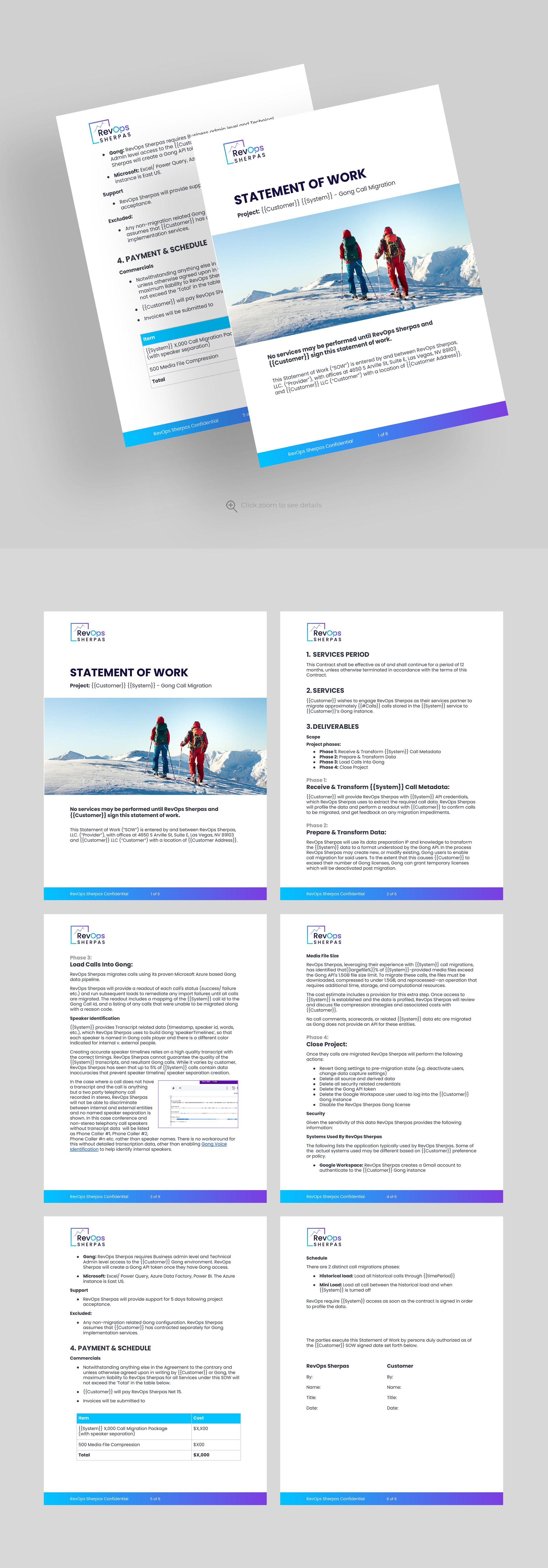 PROJECT 3 - RevOps Sherpas Data Migration SOW Template