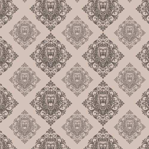 Head Damask Pattern