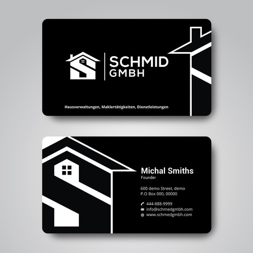 Real Estate Business Card Design