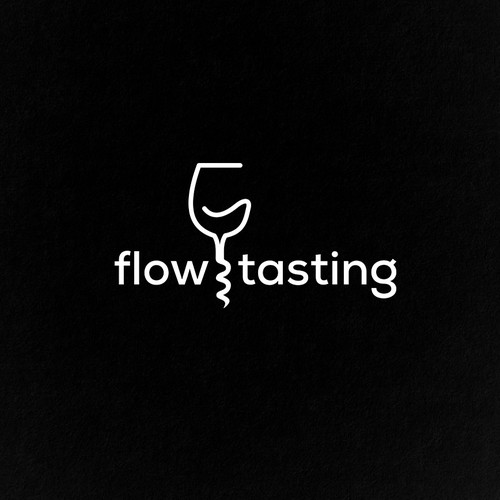 flow tasting - logo for wine tasting events