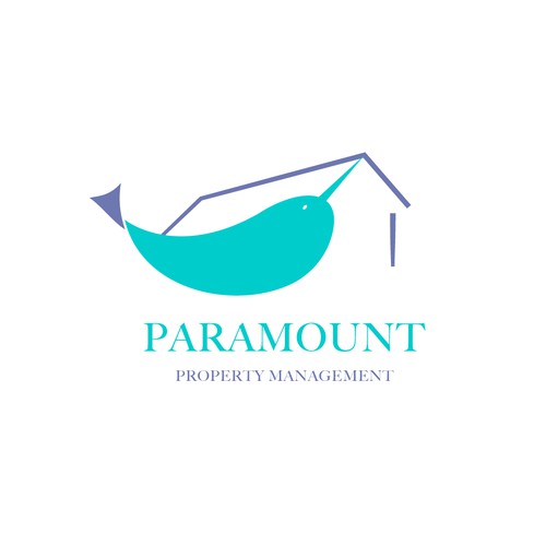 Minimal logo concept for Paramount Property Management