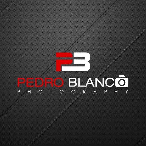 Create an logo/design for my photography that will stand out on a black background.